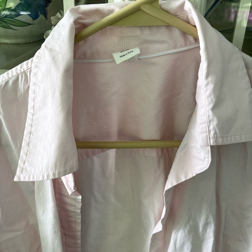 J.Crew pink size M button down